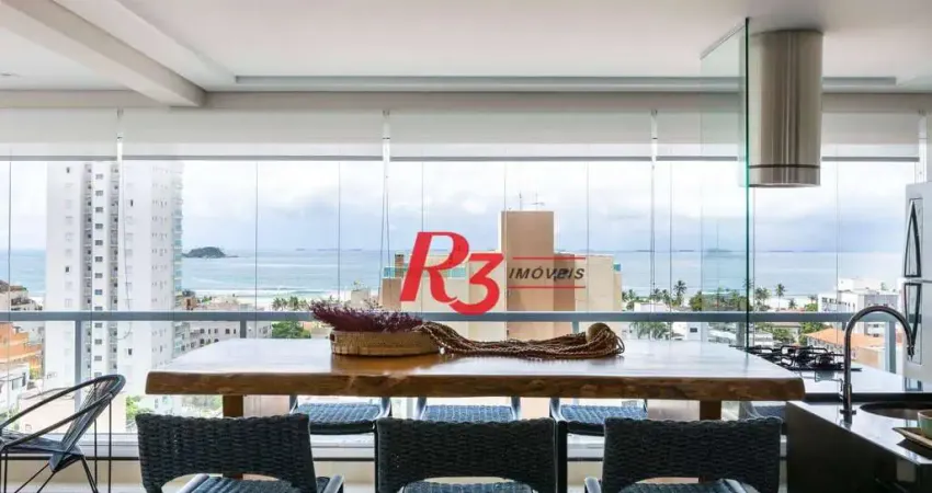 Apartamento com 3 dormitórios à venda, 104 m² por r$ 1.064.000,00 - jardim praiano - guarujá/sp