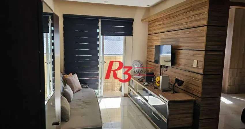 Apartamento à venda, 60 m² por r$ 460.000,00 - vila matias - santos/sp