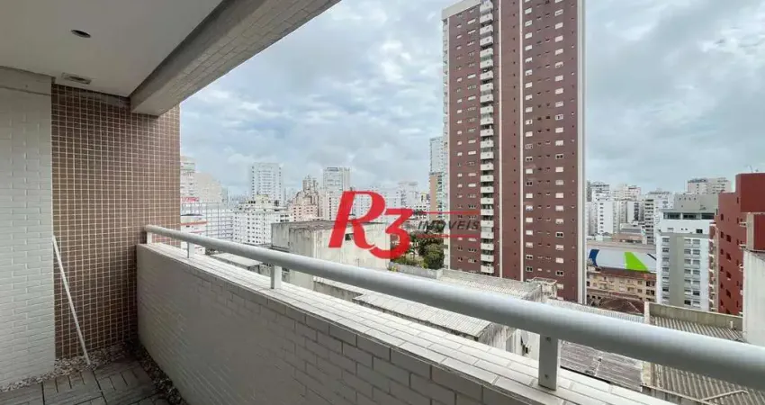 Sala para alugar, 44 m² por r$ 4.500,02/mês - boqueirão - santos/sp