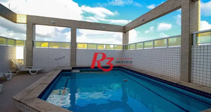 Apartamento com 3 dormitórios à venda, 123 m² por r$ 1.400.000,00 - pompéia - santos/sp