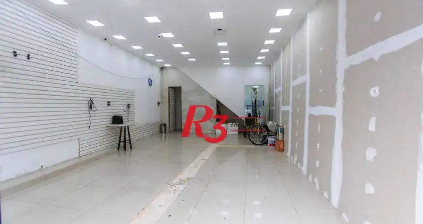 Loja para alugar, 30 m² por r$ 3.000,00/mês - centro - santos/sp