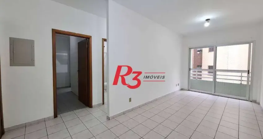Apartamento com 1 dormitório à venda, 52 m² por r$ 380.000,00 - encruzilhada - santos/sp