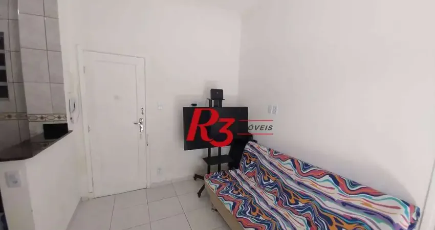 Apartamento com 1 dormitório à venda, 47 m² por r$ 300.000,00 - embaré - santos/sp