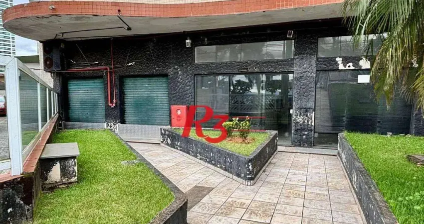 Loja, 92 m² - venda por r$ 910.000,00 ou aluguel por r$ 5.000,00/mês - ponta da praia - santos/sp
