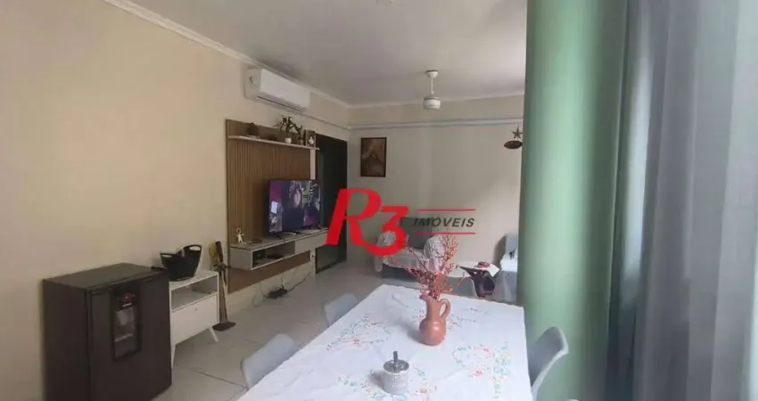 Apartamento com 2 dormitórios à venda, 88 m² por r$ 800.000,00 - gonzaga - santos/sp