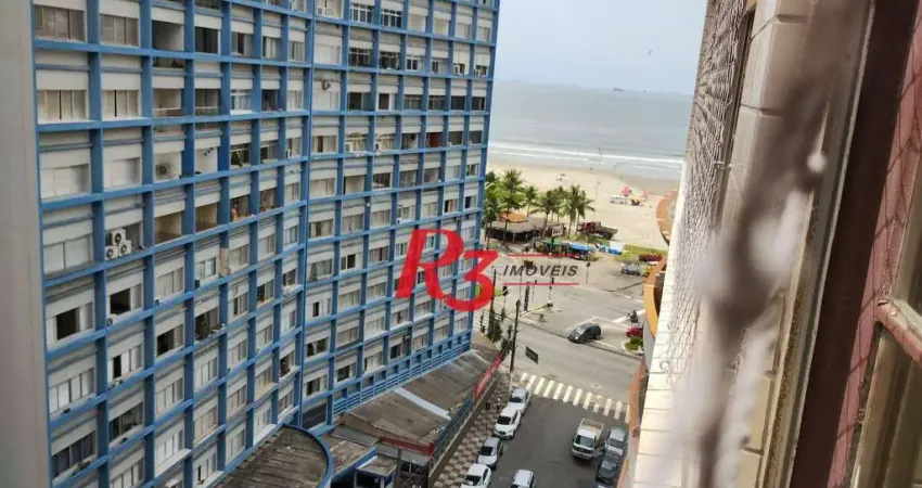 Apartamento com 2 dormitórios à venda, 55 m² por r$ 352.000,00 - itararé - são vicente/sp