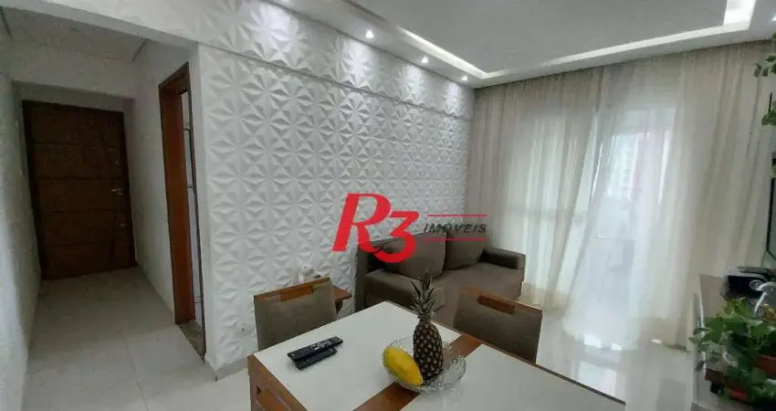 Apartamento à venda, 73 m² por r$ 619.000,00 - campo grande - santos/sp