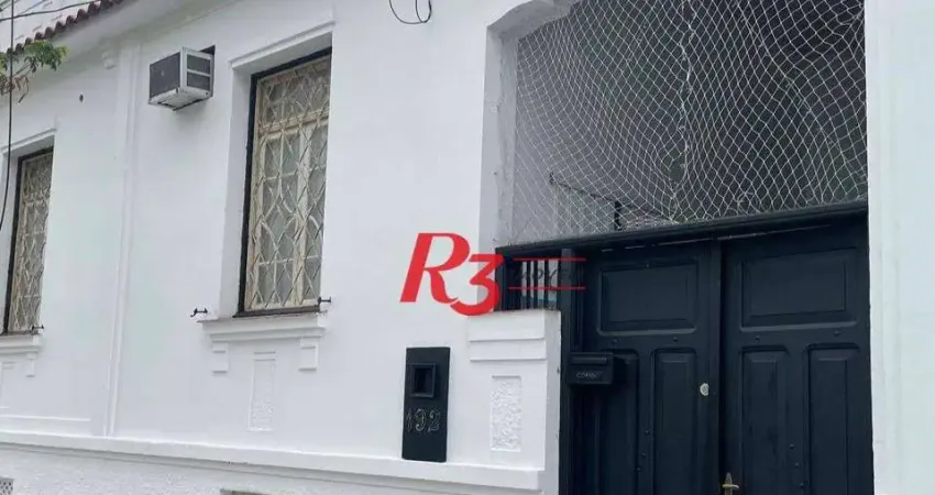 Casa com 2 dormitórios à venda, 90 m² por r$ 610.000,00 - campo grande - santos/sp