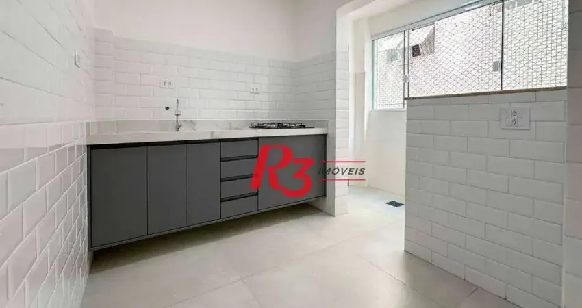 Apartamento com 2 dormitórios à venda, 65 m² por r$ 390.000,00 - itararé - são vicente/sp
