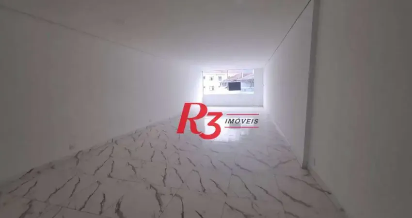 Sala para alugar, 75 m² por r$ 3.500,00/mês - vila belmiro - santos/sp