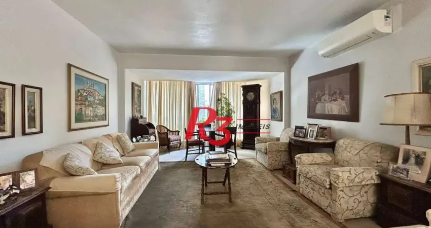 Apartamento com 4 dormitórios, 224 m² - venda por R$ 1.300.000,00 ou aluguel por R$ 11.000,00/mês - Gonzaga - Santos/SP