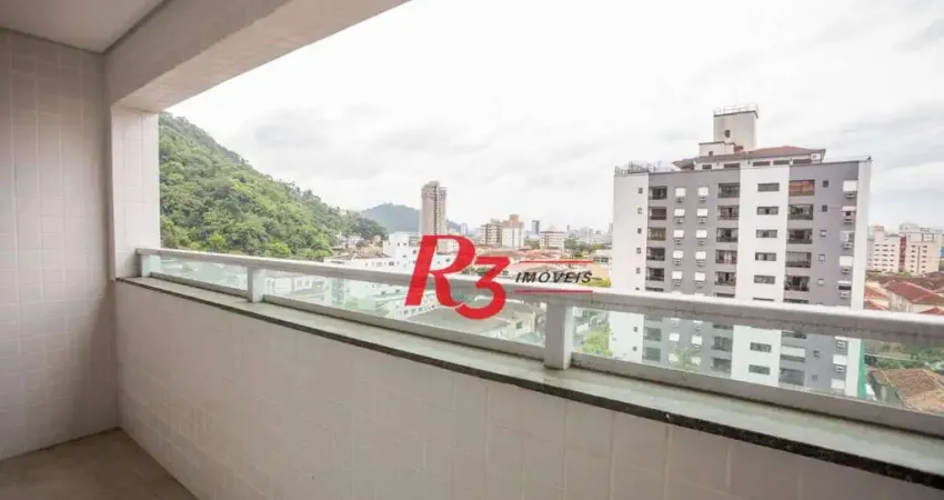 Apartamento com 2 dormitórios à venda, 55 m² por r$ 570.000,00 - marapé - santos/sp