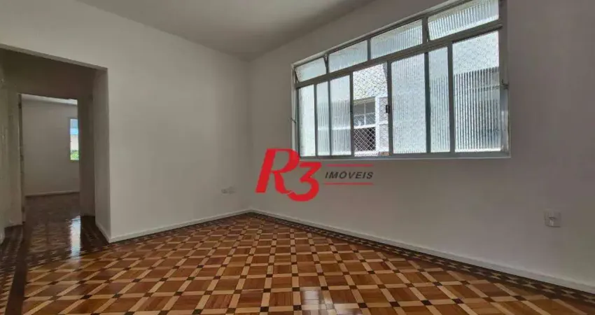 Apartamento com 3 dormitórios à venda, 83 m² por r$ 410.000,00 - marapé - santos/sp