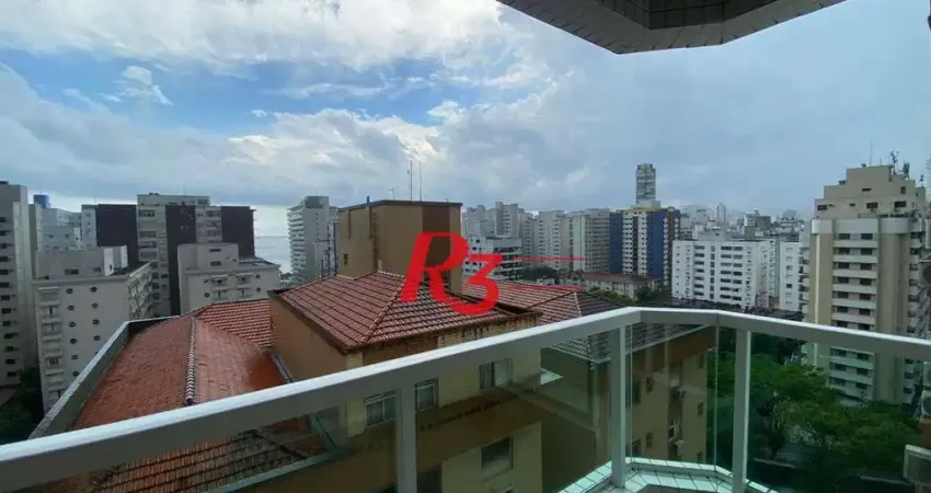 Apartamento com 3 dormitórios à venda, 132 m² por R$ 1.600.000,00 - Embaré - Santos/SP