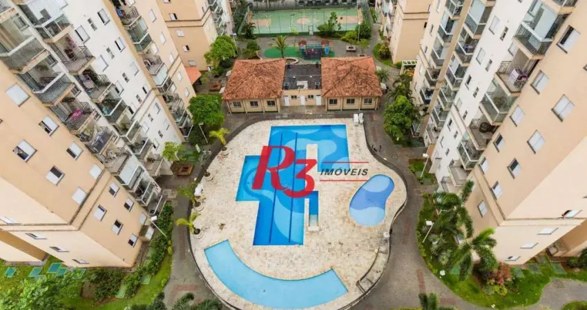 Apartamento com 2 dormitórios à venda, 62 m² por R$ 430.000,00 - Areia Branca - Santos/SP