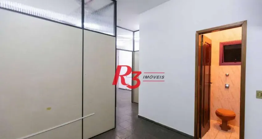 Sala para alugar, 72 m² por R$ 2.500,00/mês - Encruzilhada - Santos/SP