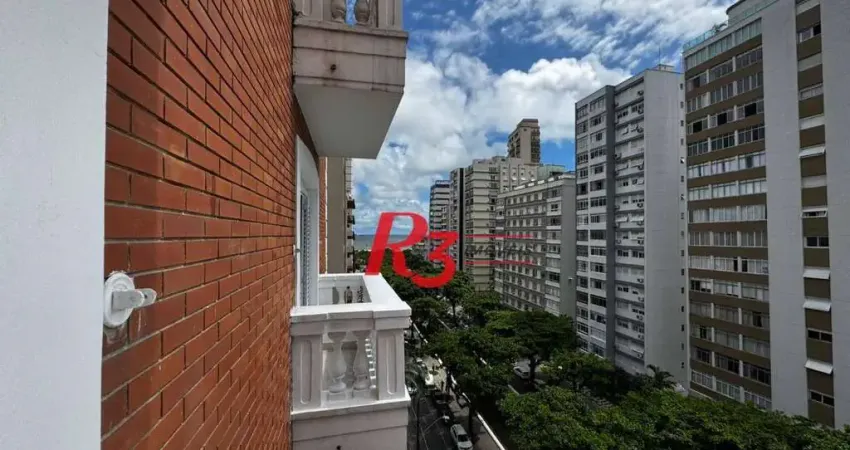 Apartamento com 4 dormitórios à venda, 195 m² por R$ 2.090.000,00 - Gonzaga - Santos/SP