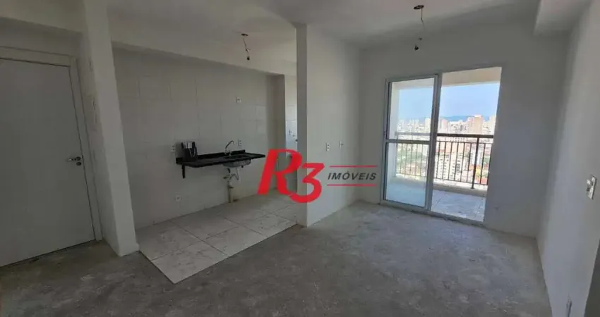 Apartamento com 2 dormitórios à venda, 62 m² por R$ 650.000,00 - Marapé - Santos/SP
