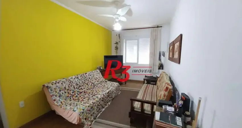 Apartamento com 1 dormitório à venda, 52 m² por R$ 480.000,00 - José Menino - Santos/SP