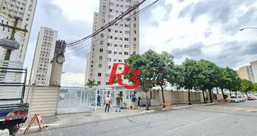 Apartamento com 2 dormitórios à venda, 45 m² por R$ 300.000,00 - Areia Branca - Santos/SP