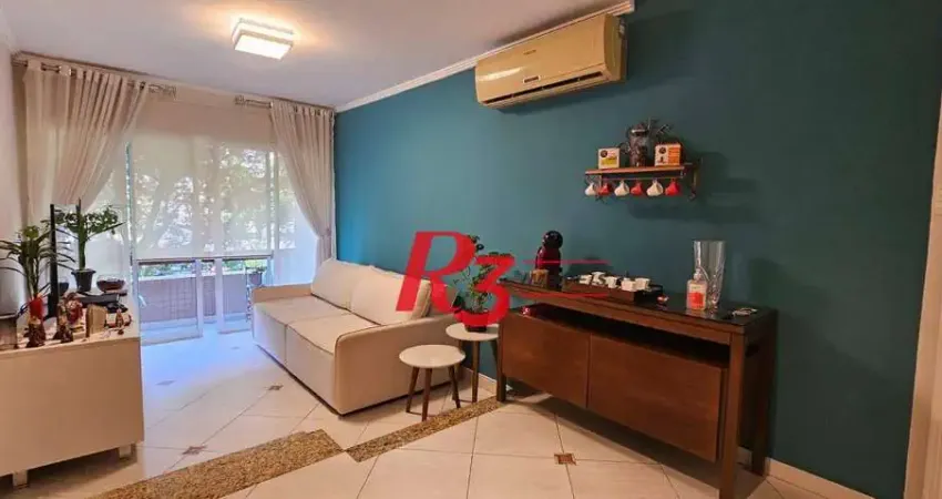 Apartamento com 3 dormitórios à venda, 117 m² por R$ 850.000,00 - Gonzaga - Santos/SP