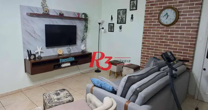 Apartamento com 3 dormitórios à venda, 97 m² por R$ 695.000,00 - Aparecida - Santos/SP