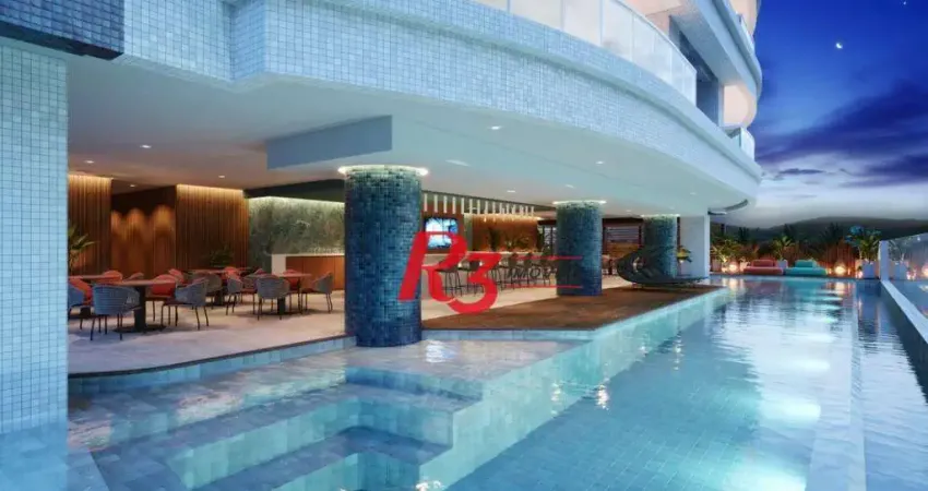 Apartamento com 2 dormitórios à venda, 113 m² por R$ 1.650.000,00 - Ponta da Praia - Santos/SP