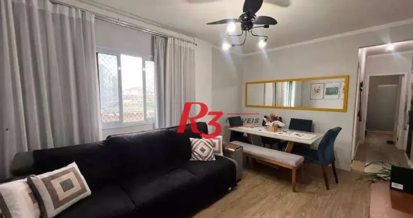 Apartamento com 2 dormitórios à venda, 69 m² por R$ 320.000,00 - Vila Cascatinha - São Vicente/SP
