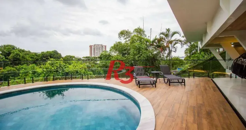 Casa com 4 dormitórios, 600 m² - venda por R$ 8.500.000,00 ou aluguel por R$ 50.000,00/mês - Marapé - Santos/SP