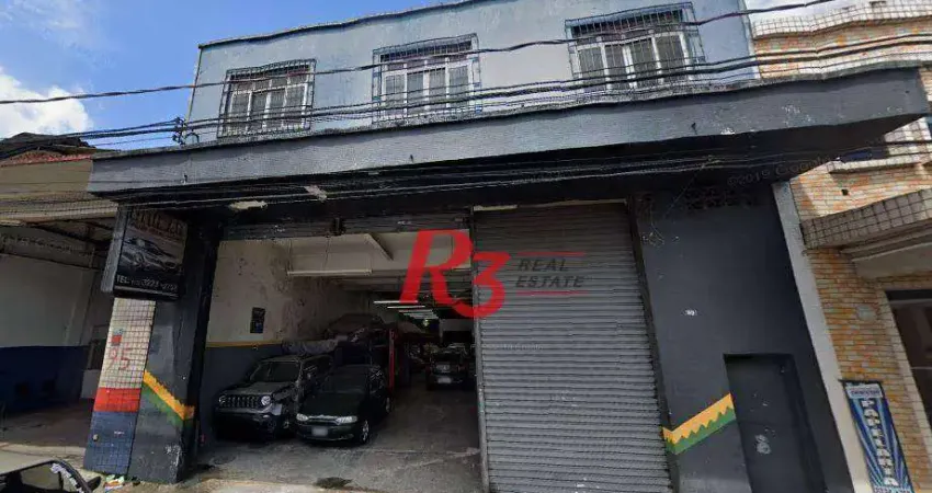 Barracão / Galpão / Depósito para alugar na Rua da Constituição, 99, Paquetá, Santos