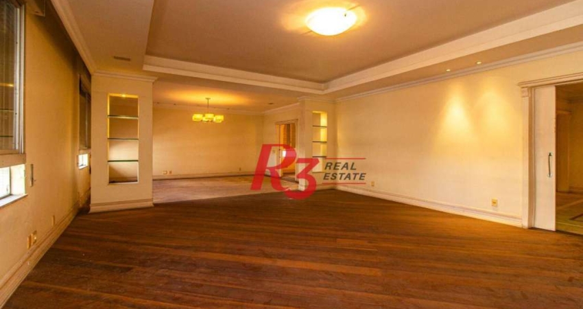 Apartamento com 5 dormitórios à venda, 532 m² - Gonzaga - Santos/SP
