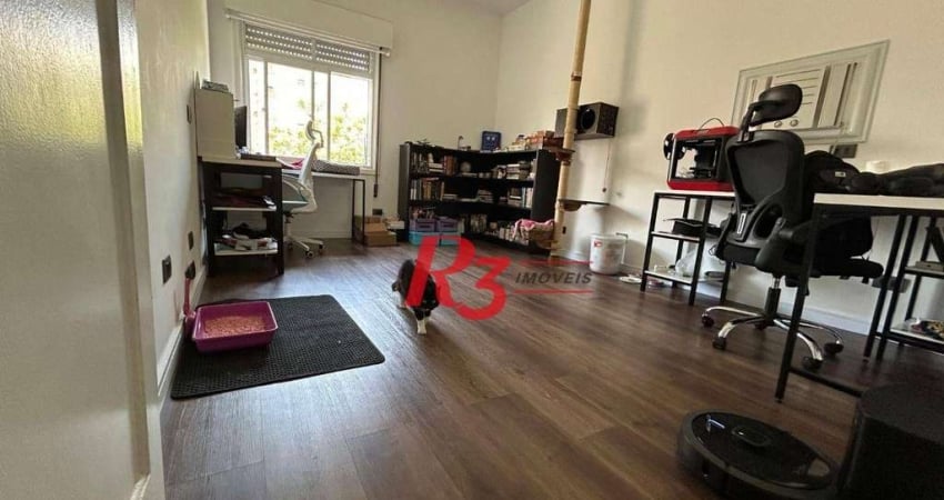 Apartamento com 3 dormitórios à venda, 104 m² por R$ 550.000,00 - Campo Grande - Santos/SP