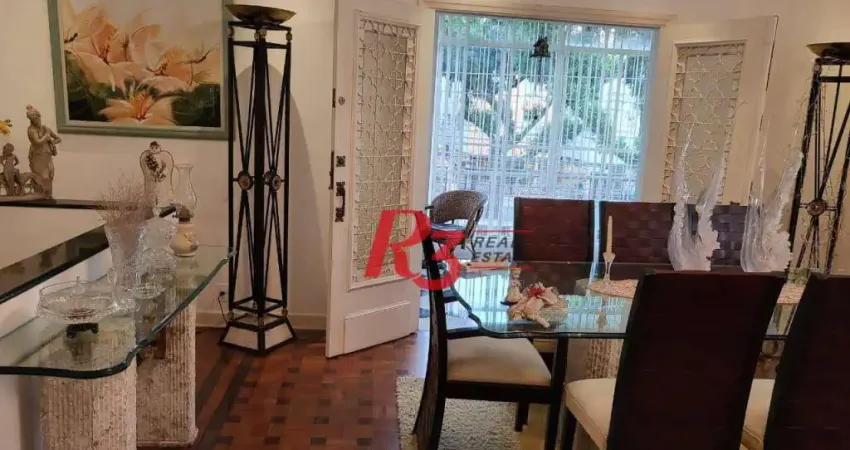 Casa com 4 dormitórios à venda, 480 m² - Gonzaga - Santos/SP