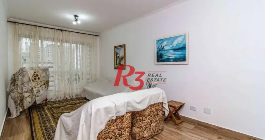 Cobertura com 2 dormitórios à venda, 192 m² - José Menino - Santos/SP
