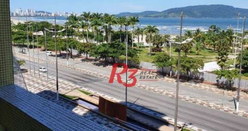 Apartamento com 2 dormitórios para alugar, 111 m² por R$ 4.500,00/mês - José Menino - Santos/SP