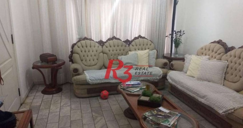 Sobrado com 3 dormitórios à venda, 250 m² por R$ 1.070.000,00 - Campo Grande - Santos/SP