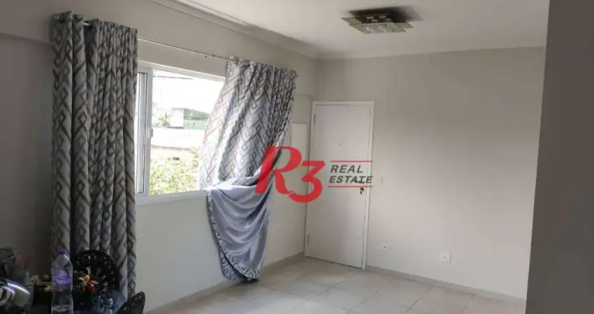 Apartamento com 2 dormitórios à venda, 92 m² por R$ 425.000,00 - Macuco - Santos/SP