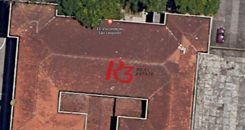 Terreno, 3541 m² - venda por R$ 11.400.000,00 ou aluguel por R$ 57.255,00/mês - Centro - Santos/SP