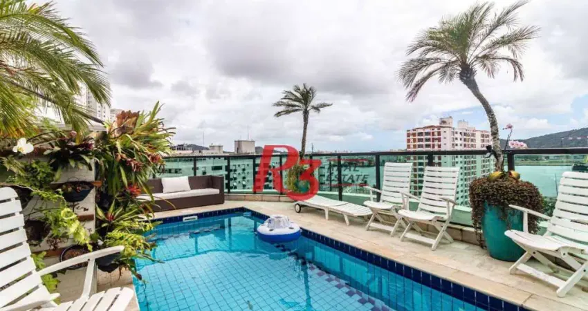 Cobertura à venda, 600 m² por R$ 3.850.000,00 - Ponta da Praia - Santos/SP