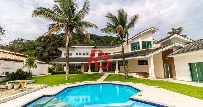 Casa com 5 dormitórios à venda, 1000 m² por R$ 13.400.000,00 - Santo Amaro - Guarujá/SP