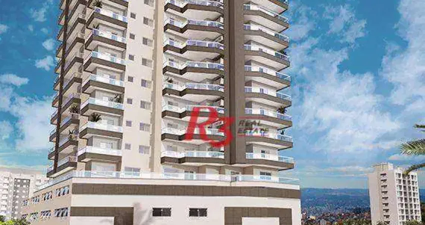 Apartamento com 2 dormitórios à venda, 74 m² por R$ 552.767,00 - Jardim Real - Praia Grande/SP
