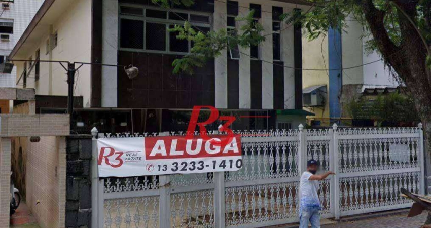 Sobrado para alugar, 376 m² - Ponta da Praia - Santos/SP
