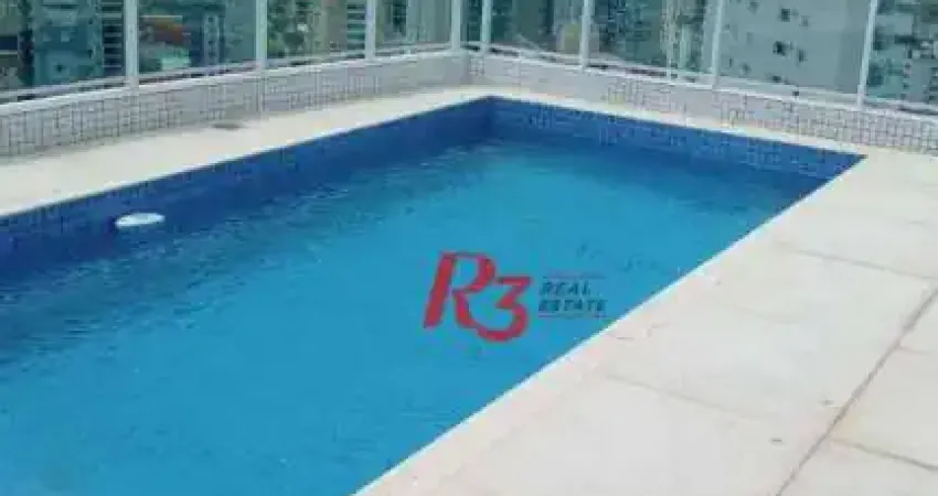 Cobertura à venda, 289 m² por R$ 3.990.000,00 - Gonzaga - Santos/SP