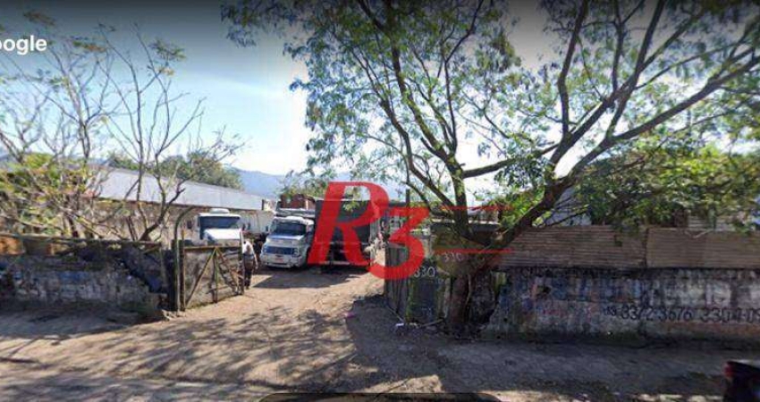 Terreno, 1500 m² - venda por R$ 2.200.000,00 ou aluguel por R$ 30.000,00/mês - Vila Paulista - Cubatão/SP
