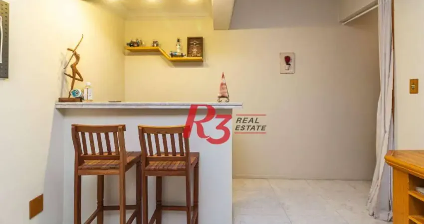 Apartamento com 2 dormitórios à venda, 84 m² por R$ 600.000,00 - Campo Grande - Santos/SP