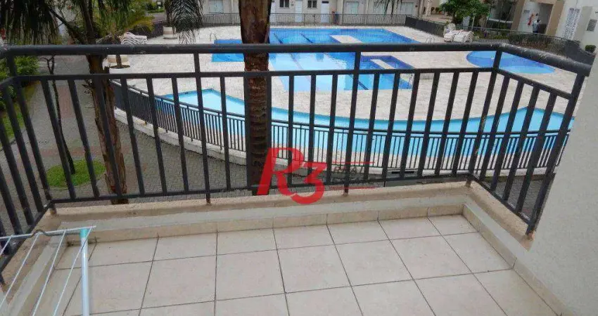 Apartamento com 3 dormitórios à venda, 70 m² por R$ 375.000,00 - Areia Branca - Santos/SP