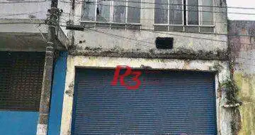 Terreno comercial à venda na Rua Doutor Cochrane, 225, Paquetá, Santos