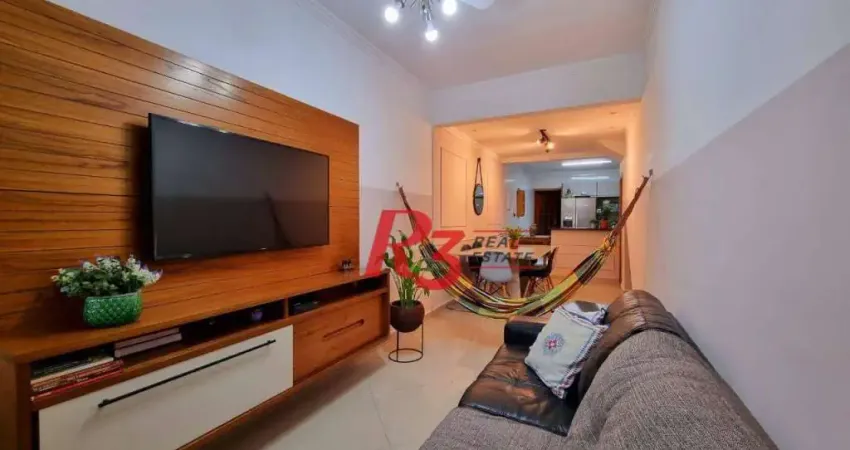 Casa com 2 dormitórios à venda, 110 m² - Boqueirão - Santos/SP