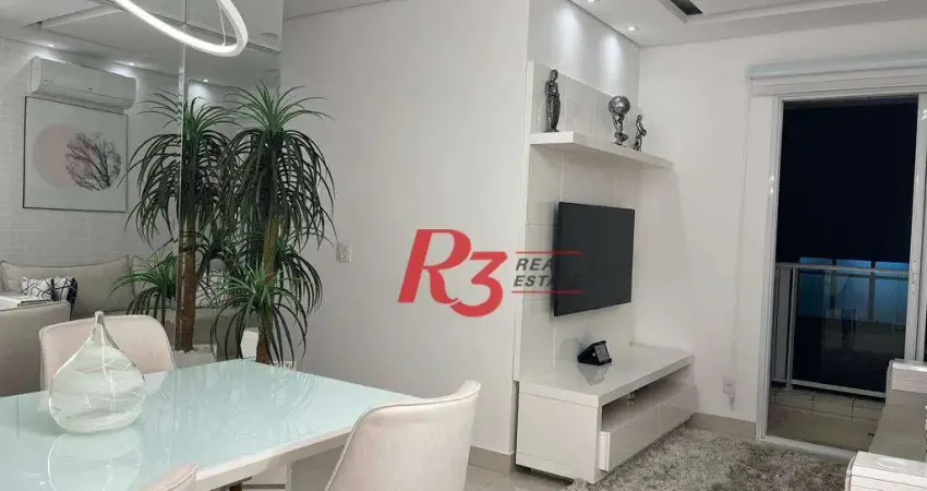 Apartamento à venda, 55 m² por R$ 745.000,00 - Pompéia - Santos/SP