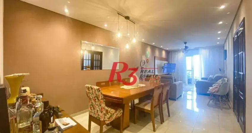 Apartamento à venda, 98 m² por R$ 600.000,00 - Marapé - Santos/SP